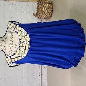 Alfani Beaded Loose Tank Size 2X